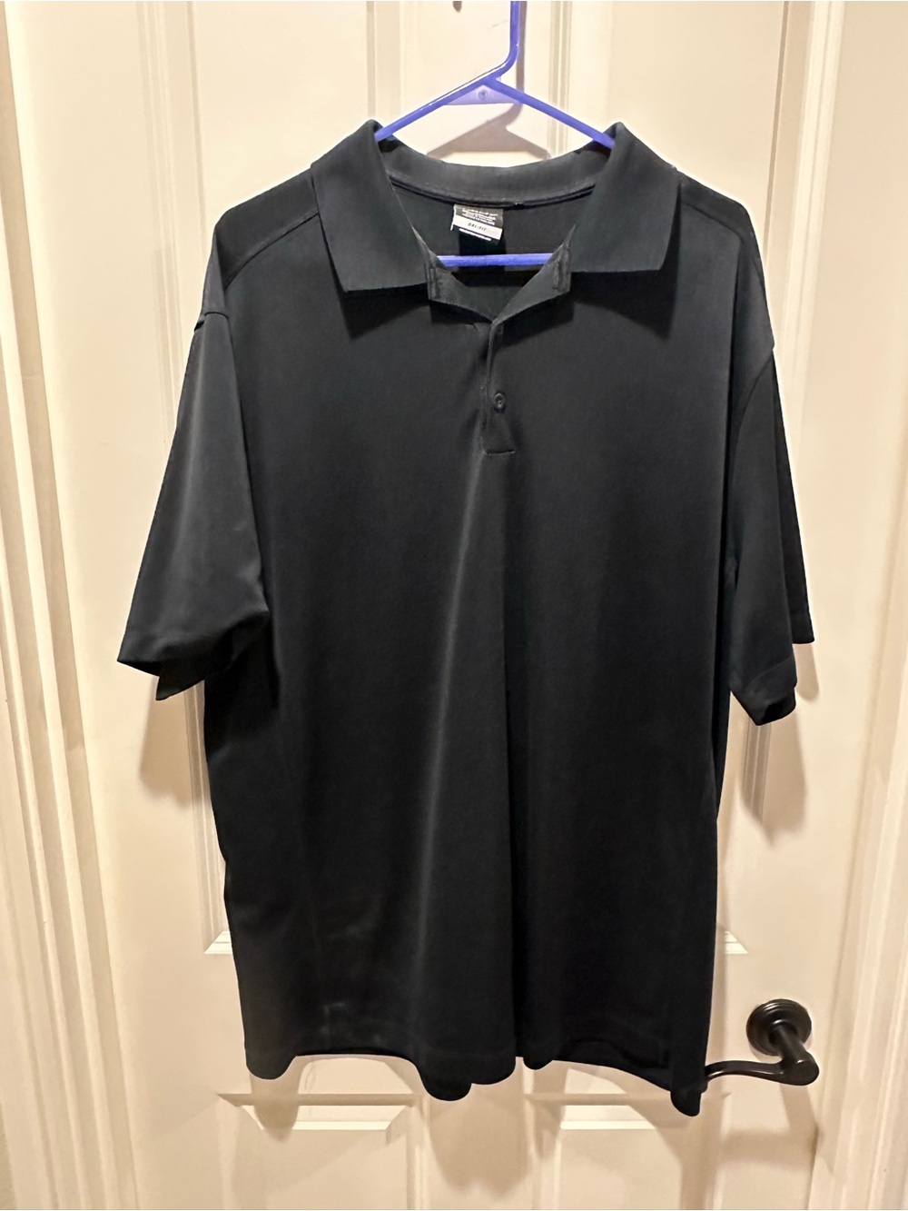Nike Black Men's Polo Shirt - Solid Performance